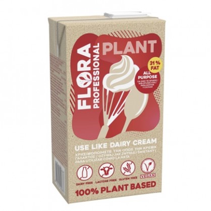 Crème végétale 31% matière grasse 1L - FLORA PROFESSIONAL