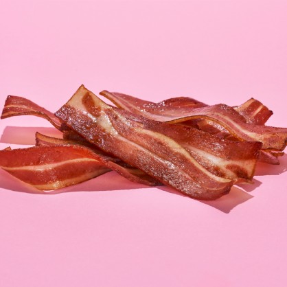 Bacon végétal précuit fumé au bois de hêtre 300g - LA VIE