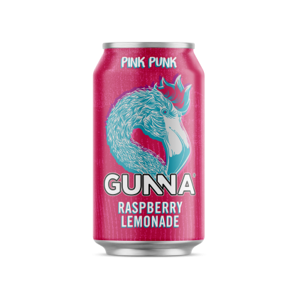 Limonade "Pink Punk" framboise 33 cl - GUNNA