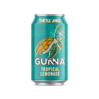 Limonade "Turtle Juice" tropical 33 cl - GUNNA