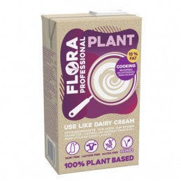 Crème végétale 15% matière grasse 1L - FLORA PROFESSIONAL