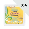 Tranches saveur cheddar végétal 500 gr - NAFSIKA'S GARDEN