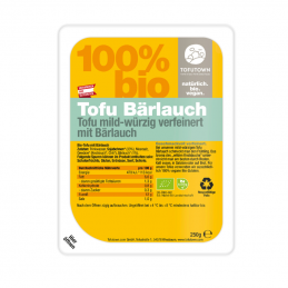 Tofu bio Ail des Ours 250...