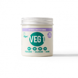 VEG1 Cassis - 90 comprimés (dont vitamine B12)