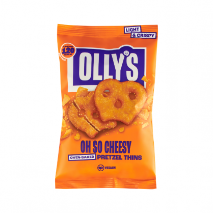Bretzels saveur fromage 35 gr - OLLY'S