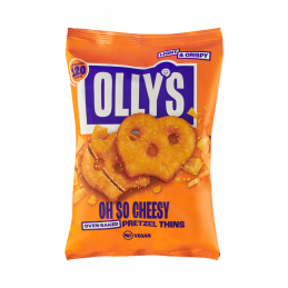 Bretzels saveur fromage 140 gr - OLLY'S