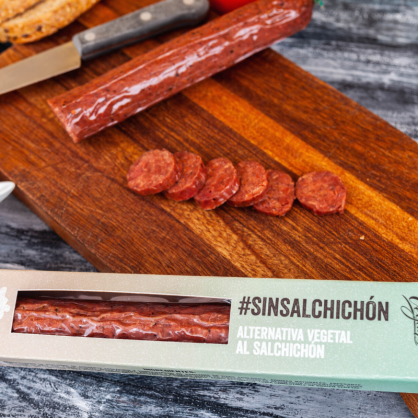 SinSalchichon (alternative végétale au saucisson) 110 gr - ROLLITO VEGANO