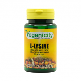L-Lysine 400 mg - Veganicity