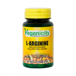 L-Arginine 400 mg - Veganicity