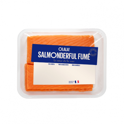 Salmonderful fumé (alternative végétale au pavé de saumon fumé) 600 gr - OLALA