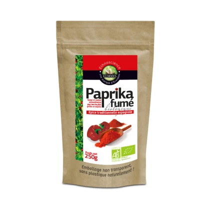 Paprika fumé en poudre 250 gr - ECOIDEES