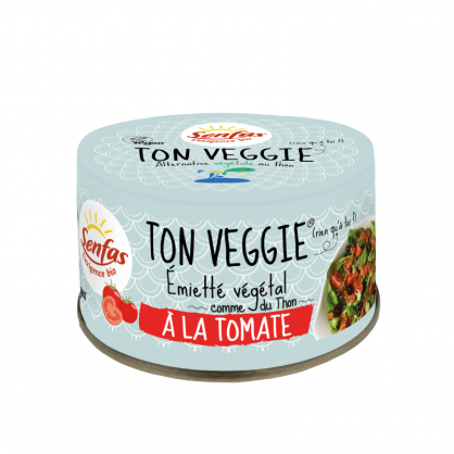 Emietté (alternative végétale au thon) à la Tomate - SENFAS