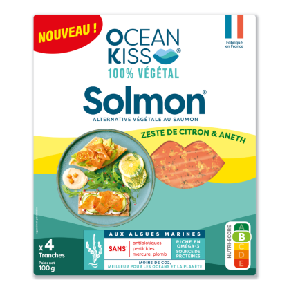 Solmon citron et aneth (alternative végétale au saumon) - OCEAN KISS