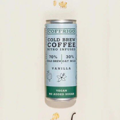 ANTI GASPI / DDM PASSEE -  Café infusé à froid, Cold Brew Vanille 200 ml - COFFRIGO