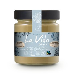 Pâte à tartiner chocolat blanc/noisette biologique 200 gr - LA VIDA VEGAN