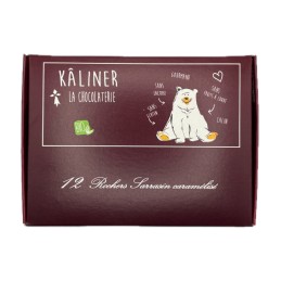 Coffret biologique de 12 rochers au sarrasin caramélisé 125g - KALINER