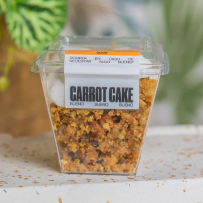 Dessert en verrine Carrot Cake - CUVO