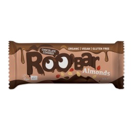 Barre recouverte de chocolat aux Amandes 30g Bio - ROOBAR