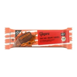 ANTI GASPI / DDM PASSEE -  Barre bio Chocolatée Creamy Caramel 50 gr - Veganz