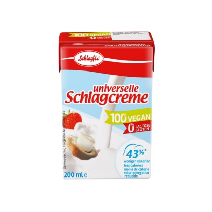 DDM 13/01/25 - Schlagfix - Crème liquide UNIVERSELLE 15% Schlagcreme 200 ml