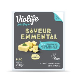 DDM 17/01/25 - Violife Bloc original saveur Emmental 200 gr