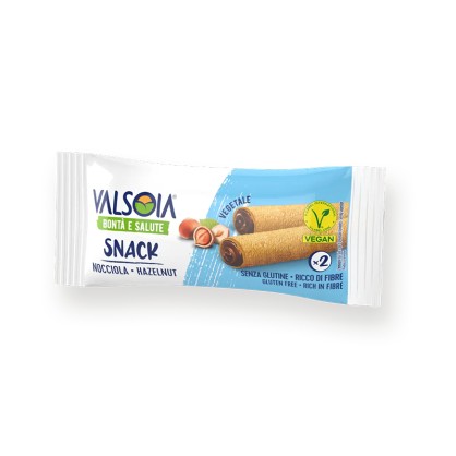 Biscuits Cigarettes Vegan chocolat-noisettes 30 gr - VALSOIA