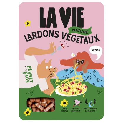 DLC 20/01/25 - Lardons végétaux goût nature - La Vie