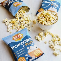 DDM 15/02/25 - Popcorn Plus enrichi en vitamine D et B12 - Sachets de 20 gr - Marigold