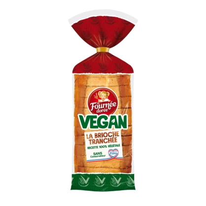 DDM 13/03/25 - Brioche Tranchée Vegan 500 gr - LA FOURNEE DOREE